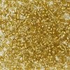11/o Delica DB 2525 Gold Plate Lined Yellow