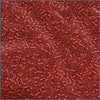 10/o Delica DBM 0602 Silver Lined Red Dyed - Beads Gone Wild