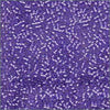 10/o Delica DBM 0694 Semi Matte Silver Lined Purple Dyed - Beads Gone Wild