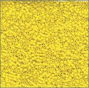 10/o Delica DBM 0721 Opaque Yellow - Beads Gone Wild
