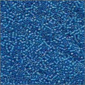 10/o Delica DBM 0862 Matte Light Blue AB - Beads Gone Wild
