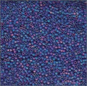 10/o Delica DBM 0864 Matte Cobalt AB - Beads Gone Wild
