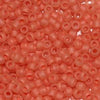 8/O Japanese Seed Beads Frosted F203A - Beads Gone Wild