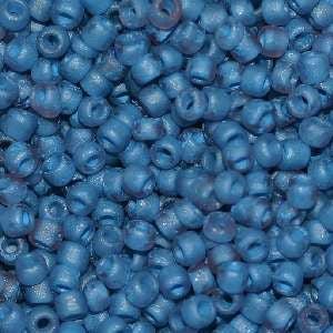 8/O Japanese Seed Beads Frosted F399H - Beads Gone Wild
