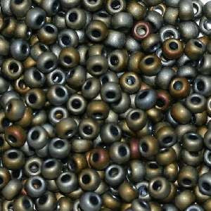 15/O Japanese Seed Beads Frosted F451A - Beads Gone Wild
