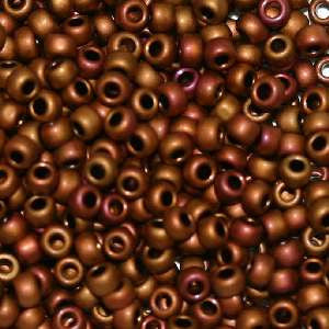 8/O Japanese Seed Beads Frosted F458B - Beads Gone Wild
