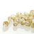 2mm Fire Polish Crystal Yellow Rainbow 150 beads - Beads Gone Wild
