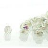 2mm Fire Polish Crystal Green Rainbow 150 beads - Beads Gone Wild
