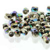 2mm Fire Polish Crystal Nickel Plt AB 150 beads - Beads Gone Wild