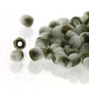 2mm Fire Polish Chalk White Valentinite Matted 150 beads - Beads Gone Wild