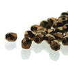 2mm Fire Polish Jet Bronze 150 beads - Beads Gone Wild