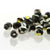 2mm Fire Polish Jet Marea 150 beads - Beads Gone Wild
