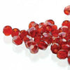 2mm Fire Polish Siam Celsian 150 beads - Beads Gone Wild