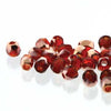 2mm Fire Polish Siam Capri Gold 150 beads - Beads Gone Wild