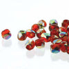 2mm Fire Polish Siam Vitrail 150 beads - Beads Gone Wild