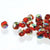 2mm Fire Polish Siam Vitrail 150 beads - Beads Gone Wild
