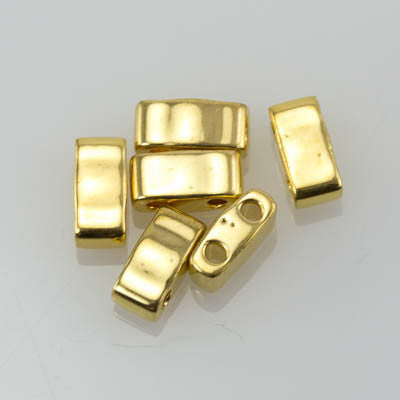 Tila-Half 5mm 191 24KT Gold 10 grams - Beads Gone Wild
