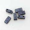 Tila-Half 5mm 2001 Matte Blue Grey 10 grams - Beads Gone Wild