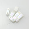Tila-Half 5mm 402 Opaque White 10 grams - Beads Gone Wild