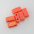 Tila-Half 5mm 406FR Matte Op Orange AB 10 grams - Beads Gone Wild
