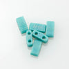 Tila-Half 5mm 412FR Matte Opaque Turq AB 10 grams - Beads Gone Wild