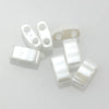 Tila-Half 5mm 420 White Pearl 10 grams - Beads Gone Wild