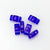 Tila-Half 5mm 151 Trans Cobal 10 grams - Beads Gone Wild
