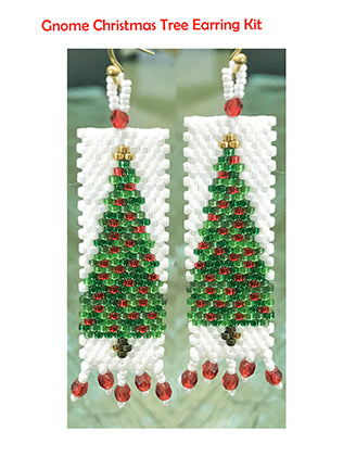 Gnome Christmas Tree Earring Kit