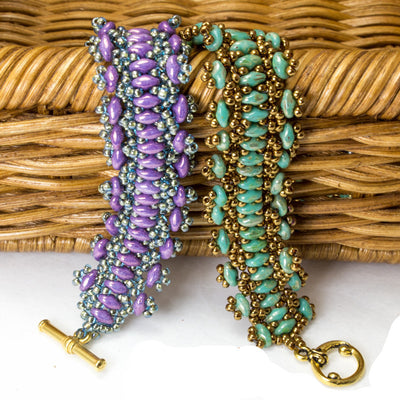 Lacey Days Bracelet Bead Weaving Kit - Beads Gone Wild