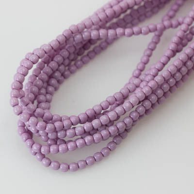 2mm Czech Pearl Lilac 150 pcs - Beads Gone Wild
