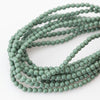 3mm Czech Pearl Hartford Green 150 pcs - Beads Gone Wild