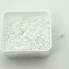 Tiny Drops Miyuki 3" white pearl ceylon - Beads Gone Wild