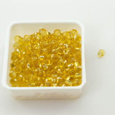 Tiny Drops Miyuki 3" s/l gold - Beads Gone Wild
