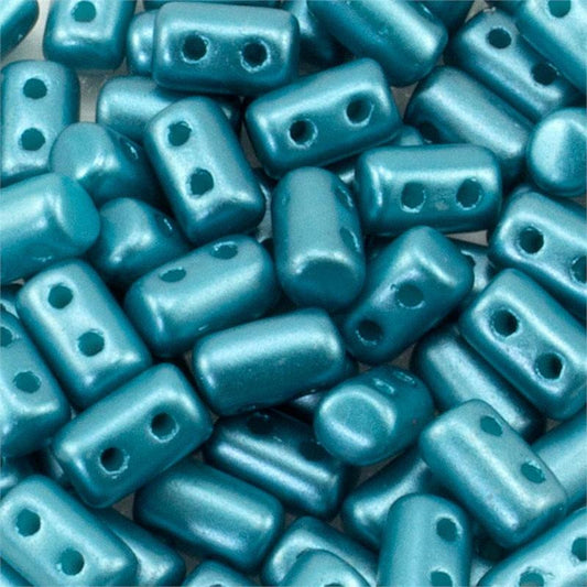Pastel Emerald Rulla 3x5 3" Tube - Beads Gone Wild
