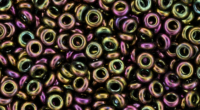 8/o Higher Metallic Purple Demi Round Bead - Beads Gone Wild
