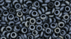 8/o Matte Gun Metal Demi Round Bead - Beads Gone Wild