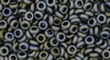 8/o Matte Iris Gray Demi Round Bead - Beads Gone Wild