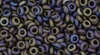 8/o Matte Iris Purple Demi Round Bead - Beads Gone Wild