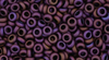 8/o Matte Mauve Mocha Demi Round Bead - Beads Gone Wild