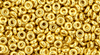 8/o Metallic Gold Demi Round Bead - Beads Gone Wild