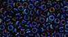 8/o Metallic Nebula Demi Round Bead - Beads Gone Wild