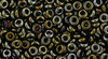 8/o Metallic Iris Brown Demi Round Bead - Beads Gone Wild