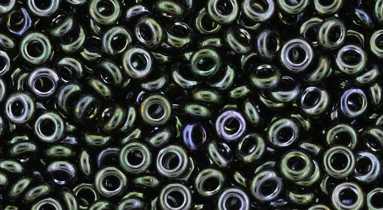 8/o Metallic Moss Demi Round Bead - Beads Gone Wild
