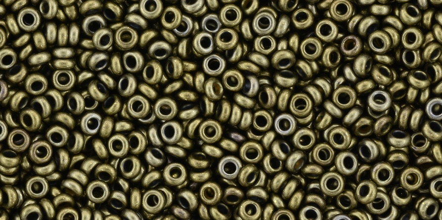 11/o Bronze Antique Gold Toho Demi Round Bead - Beads Gone Wild
