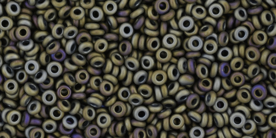11/o Matte Iris Brown Toho Demi Round Bead - Beads Gone Wild
