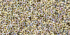 11/o Gold-Lined Rainbow Crystal Toho Demi Round Bead - Beads Gone Wild