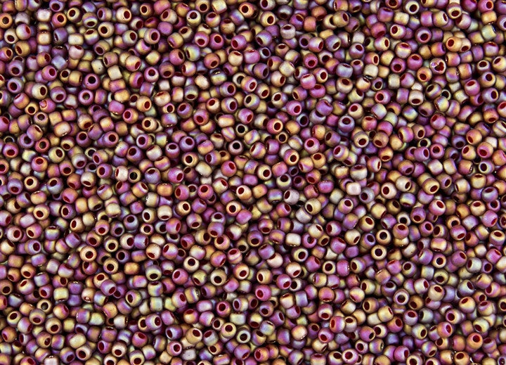 11/o Japanese Seed Bead 2639F Semi-Glazed - Beads Gone Wild
