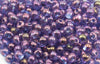 Tiny Drops Miyuki 3" Violet Gold Luster 3.4mm - Beads Gone Wild