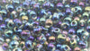 Tiny Drops Miyuki 3" Transparent Light Gray AB 3.4mm - Beads Gone Wild