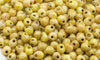 Tiny Drops Miyuki 3" Opaque Yellow Picasso 3.4mm - Beads Gone Wild
